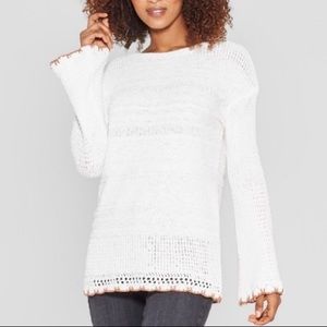 🎉4 for 20🎉Long Bell Sleeve Crew Neck Pullover